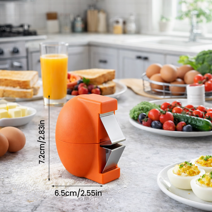 Stainless Steel Egg Cracker & Egg White Separator, Multifunctional Egg Opener Kitchen Tool for Baking, Cooking & Breakfast